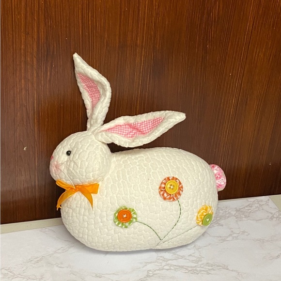 Celebrating Home Hand crafted Country Easter Bunny plush - Picture 6 of 7